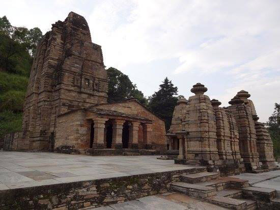 The Sun temple at Katarmal, near Kosī